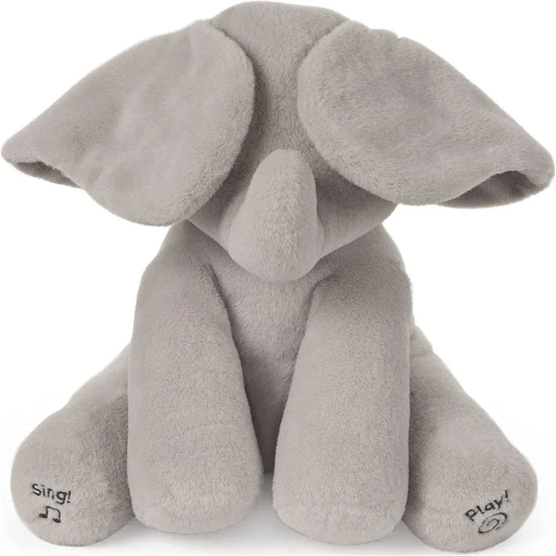 Bimboo Elefante de Pelúcia que Canta e Interage Bimboo Elefante de Pelúcia que Canta e Interage - Coleção bebê Importe Go 