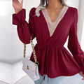 Blusa Feminina Silk Importe Go Vinho P 