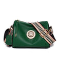 Bolsa de Couro Feminina Bella Fashion Joias & Acessórios (Bolsa 7) Importe Go Verde 