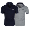 Camisa Polo Boss - Compre 1 Leve 2 Importe Go Marinho + Cinza P 