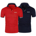 Camisa Polo Boss - Compre 1 Leve 2 Importe Go Vermelho + Marinho P 