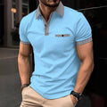 Camisa Polo Masculina Club Alpha Noblee Camisa Polo Masculina Importe Go Céu Azul P 