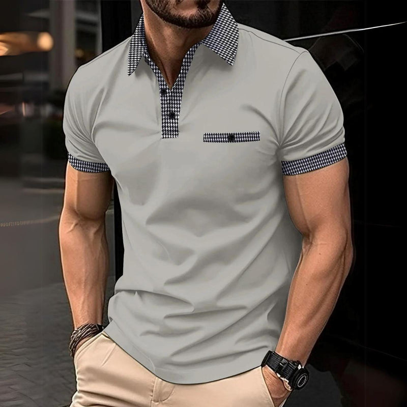 Camisa Polo Masculina Club Alpha Noblee Camisa Polo Masculina Importe Go Cinza P 