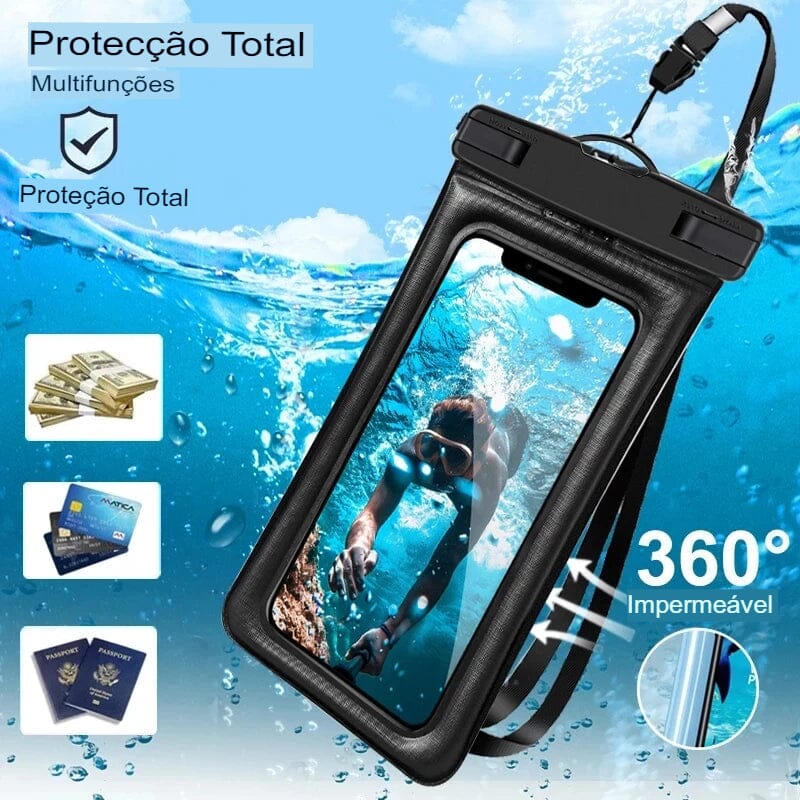 Capa de Celular a Prova d' Agua Capa de Celular a Prova d' Agua Importe Go 