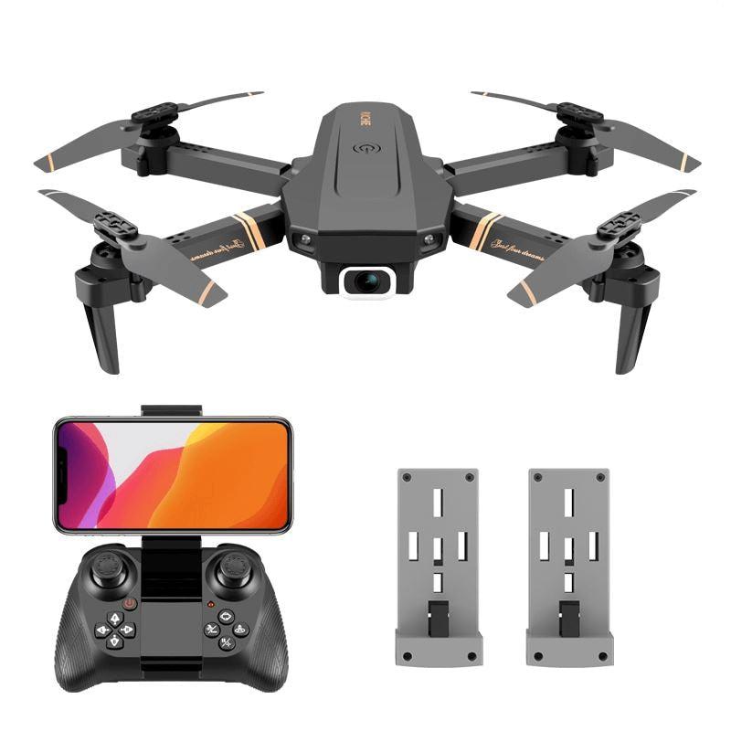 Drone com Câmera 4K Wifi GPs e Desvio de Obstáculo - Astron Importe Go 2 Baterias 