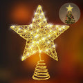 Estrela de Natal para Topo de Árvore com Luzes LED Importe Go Golden 