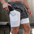 Kit 3 Shorts de Treino Running 2 em 1 - Slave Shorts de Treino Running 2 em 1 - Slave Importe Go 