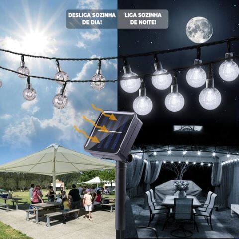 Luzes De LED Varal de Luzes Iluminação Casual & Festas Kit Varal de Luzes Importe Go 