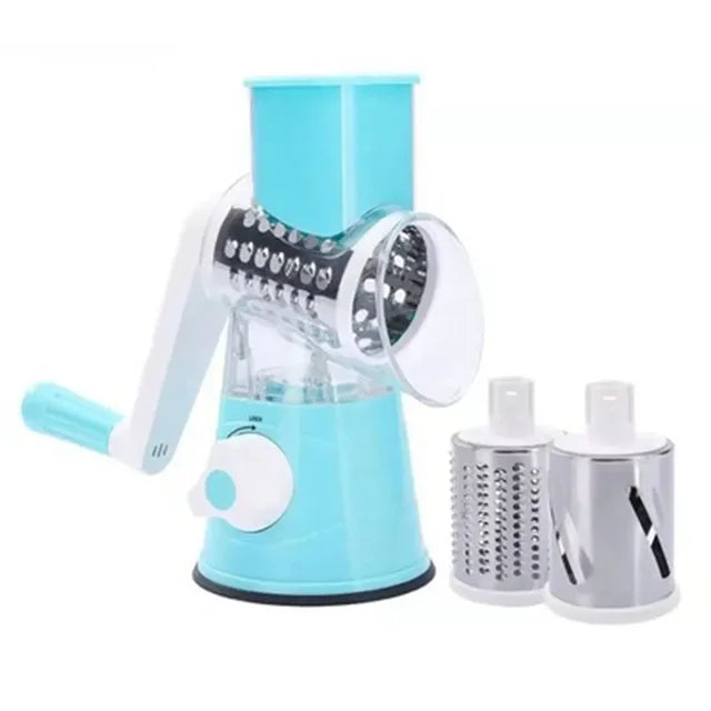 Manual Rotary Cheese Grater for Vegetable Cutter Potato Slicer Mandoline Multifunctional Vegetable Chopper Kitchen Accessories Importe Go 