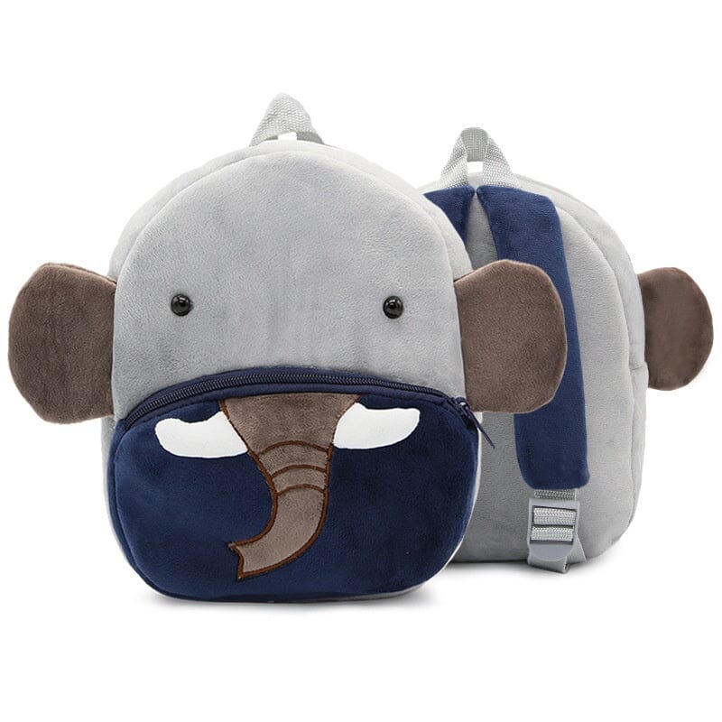 Mochila Infantil Bichinhos Fofos Bolsa Infantil Importe Go Elefante 