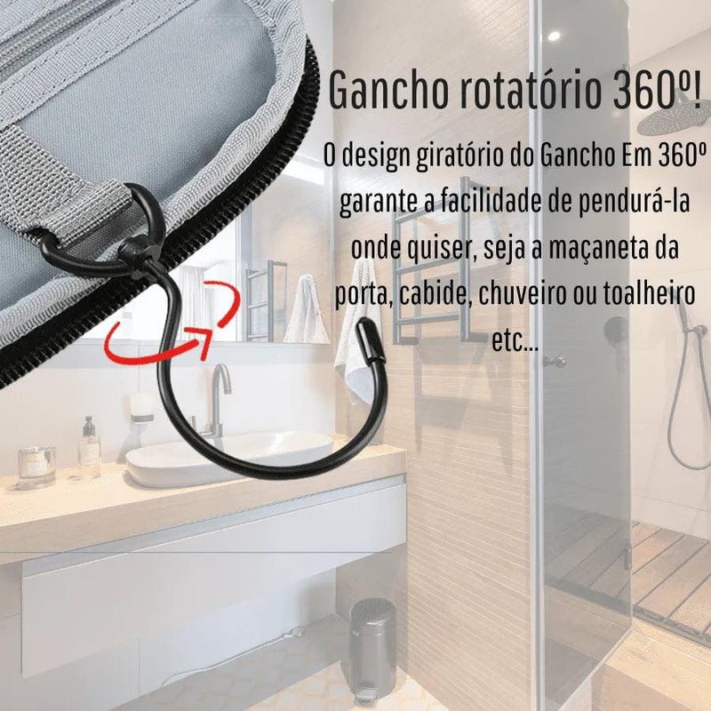 Necessaire De Viagem Multiuso SMARTBAG - Perfeita Para Organizar E Levar Sempre o Que Você Precisa Importe Go 