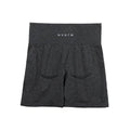 NVGTN-Shorts de treino sem costura para mulheres, shorts push up booty, shorts fitness, roupas de ginástica, ioga Importe Go Black M 