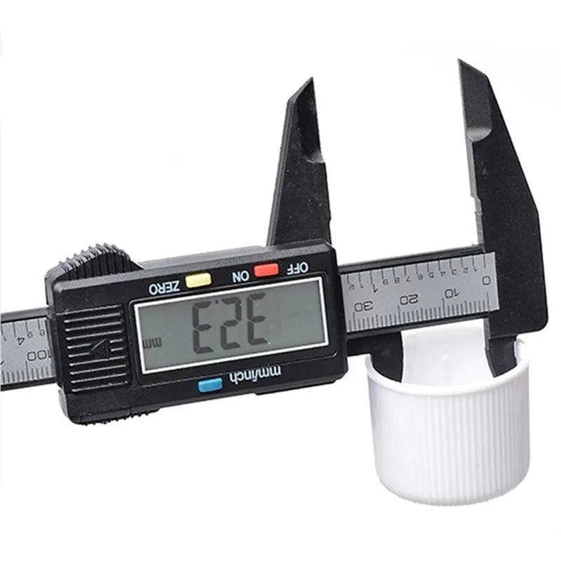 Profissional lcd digital eletrônico vernier metal caliper messschieber micrômetro calibre digital pinça ferramenta de medição profundidade Importe Go 