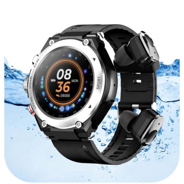 Relógio inteligente 2 em 1 - Smart Duo Watch Relógio inteligente 2 em 1 - Smart Duo Watch Importe Go 