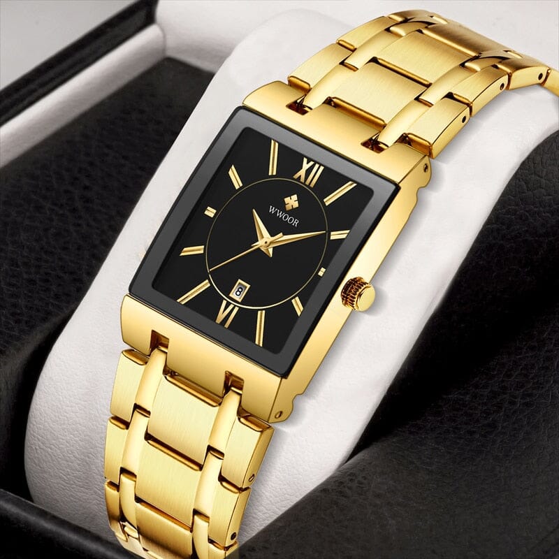 Relógio Masculino Gold Watch ma 35 Importe Go 