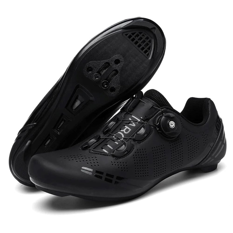 Sapatilha de Ciclismo Profissional FootCloud - Promoção de Julho Sapatilha de Ciclismo FootCloud Importe Go Preto para Estrada 36 