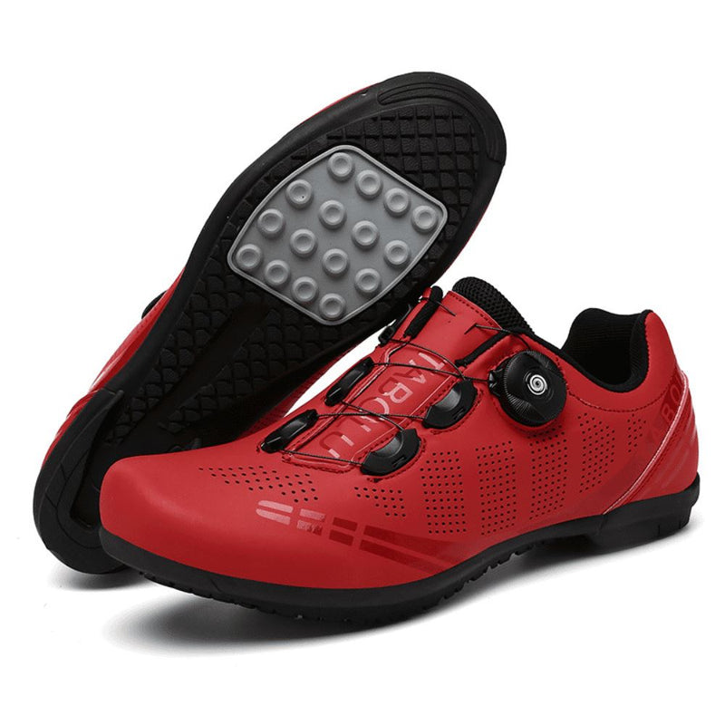 Sapatilha de Ciclismo Profissional FootCloud - Promoção de Julho Sapatilha de Ciclismo FootCloud Importe Go Vermelho Livre Borracha 36 