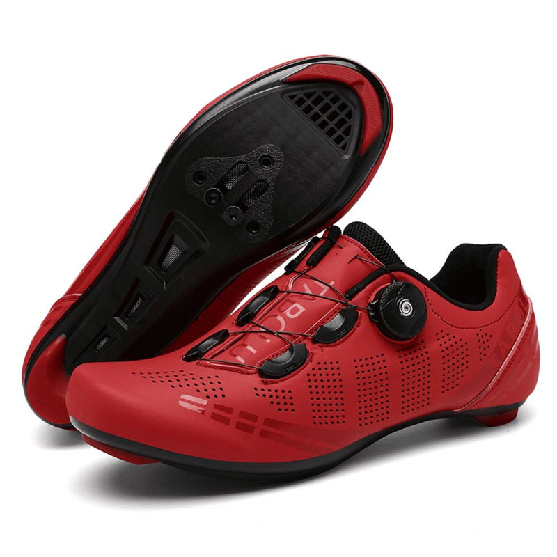 Sapatilha de Ciclismo Profissional FootCloud - Promoção de Julho Sapatilha de Ciclismo FootCloud Importe Go Vermelho para Estrada 36 