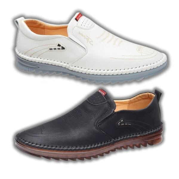 Sapato Mocassim Italian COMPRE 1 E LEVE 2 Calçados (Sapato Mocassim 2) Importe Go Preto + Branco 37 