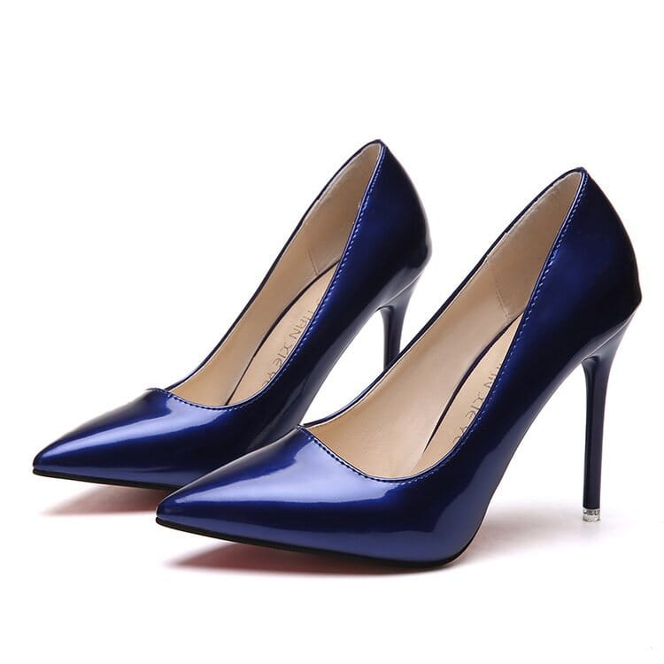 Scarpin Bico Fino Scarpin Bico Fino Importe Go Azul 33 