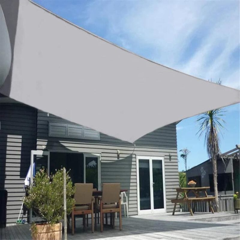 Toldo Portátil com Proteção UV Impermeável – Flexível e Ultra Resistente + BRINDE Toldo Portátil Importe Go Cinza 2x2m (Quadrado) 