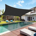 Toldo Portátil com Proteção UV Impermeável – Flexível e Ultra Resistente + BRINDE Toldo Portátil Importe Go Preto 2x2m (Quadrado) 