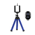 Tripés para celulares, mini suporte para câmera móvel, clipes em smartphone, monopé, octopus, tripod stativ Importe Go Remote BlueT 