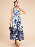 Vestido Fashion Runway - Verão Importe Go Azul P 