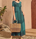 Vestido Feminino Vintage Thayná Importe Go Verde P 