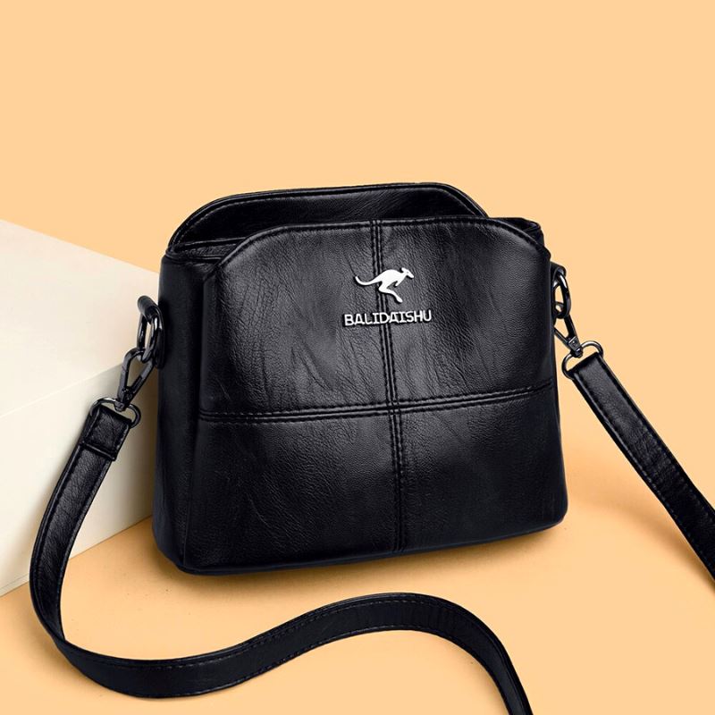 Bolsa Couro Bally - [ÚLTIMO DIA COM FRETE GRÁTIS] 0 Importe Go Preto 