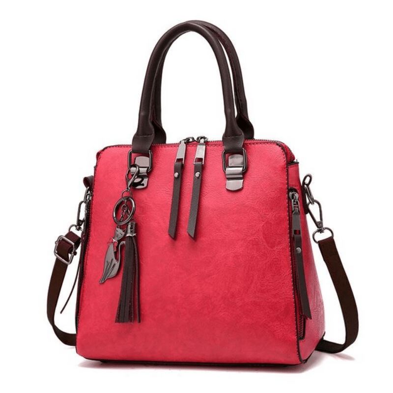 Bolsa Feminina Aurora Bolsa 12 Importe Go Vermelha 