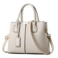 Bolsa Feminina de Ombro em Couro - LuxeShoulder Bolsa Feminina de Ombro em Couro - LuxeShoulder Importe Go Creme 