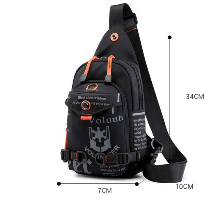 Bolsa Transversal Masculina Adventure - Impermeável Bolsa Transversal Masculina Adventure - Impermeável acessórios e inovação 027 Importe Go 