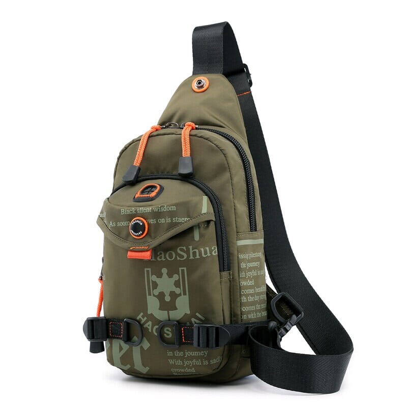 Bolsa Transversal Masculina Adventure - Impermeável Bolsa Transversal Masculina Adventure - Impermeável acessórios e inovação 027 Importe Go Verde 