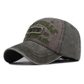 Boné de Aba Curva Retro Trucker - BrosVille P12-12 Importe Go Boné Verde 