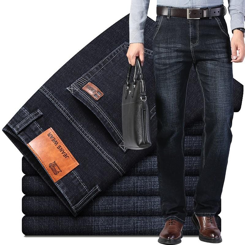 Calça Jeans Ultra Flex [SUPER CONFORTÁVEL] Importe Go Preto Clássico 38 (50 a 60kg) 