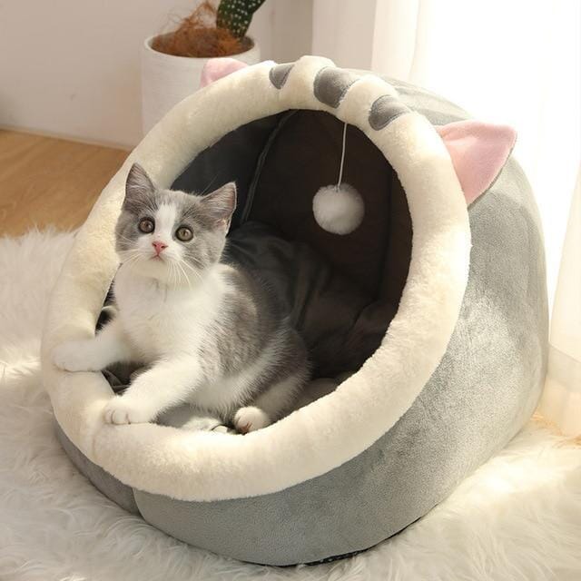 Cama Para Gatos - Iglu Bedcats EP7 Importe Go Cinza P (31X30X28 cm) 