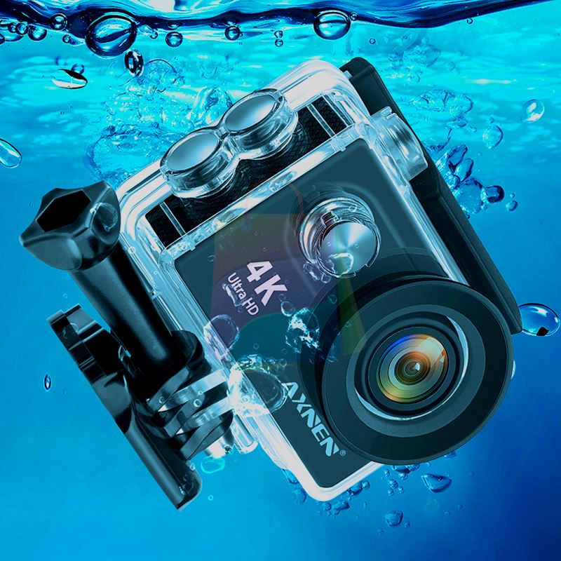 Câmera de Ação Profissional Portátil 4K Ultra HD 60FPS - Estilo Go Pro P16-13 Importe Go 