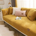 Capa de Sofá Ultra Macia e confortável 00107 Importe Go 70x70cm Amarelo 