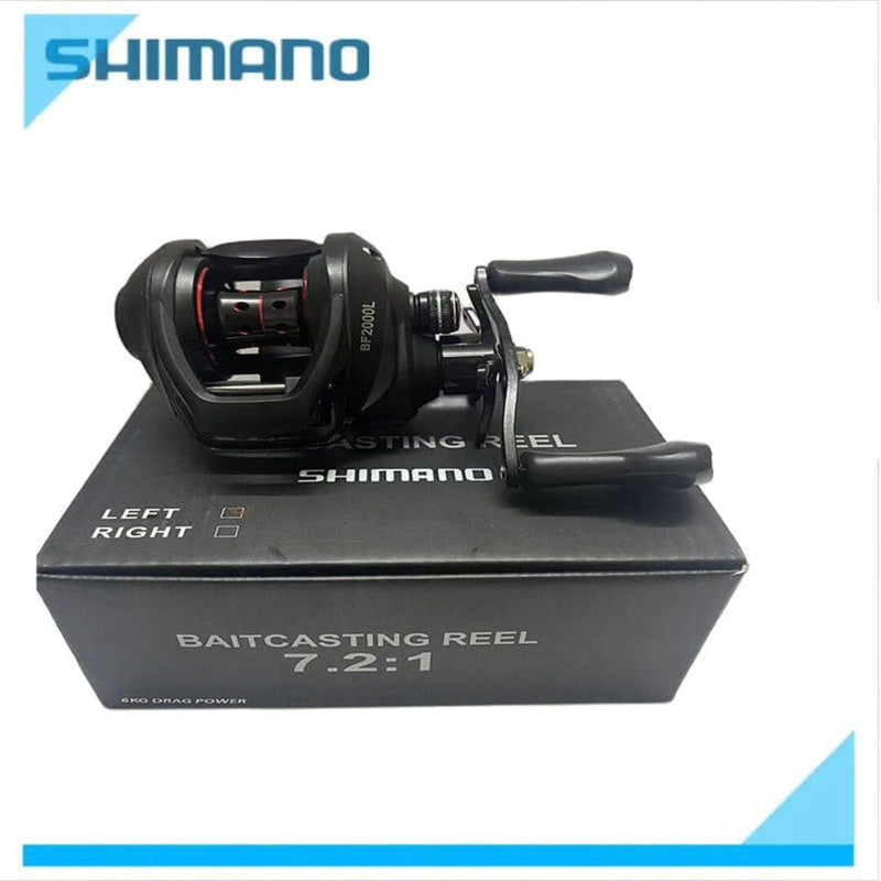 Carretilha Shimano de Pesca BF2000L + Óculos Proteção UV (GRÁTIS) CARRETILHA PESCA Importe Go 