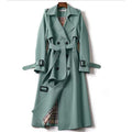 Casaco Trench Coat Longo Winter - Kate 0 Importe Go Verde P 