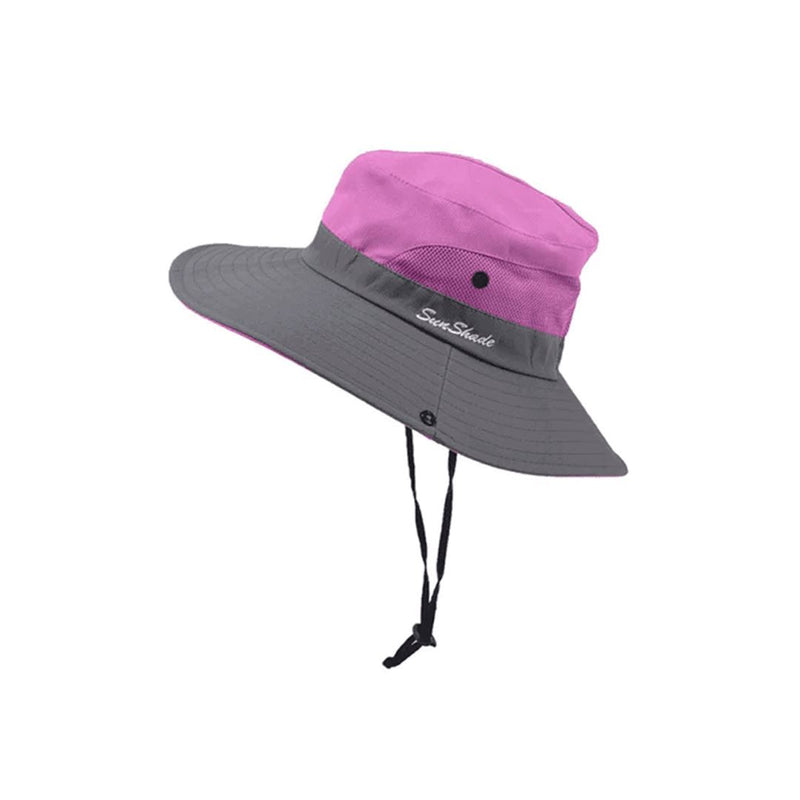 Chapéu de Sol Dobrável com Proteção UV 50+ [ÚLTIMO DIA COM FRETE GRÁTIS] Importe Go Roxo 