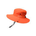 Chapéu de Sol Dobrável com Proteção UV 50+ [ÚLTIMO DIA COM FRETE GRÁTIS] Importe Go Todo Laranja 