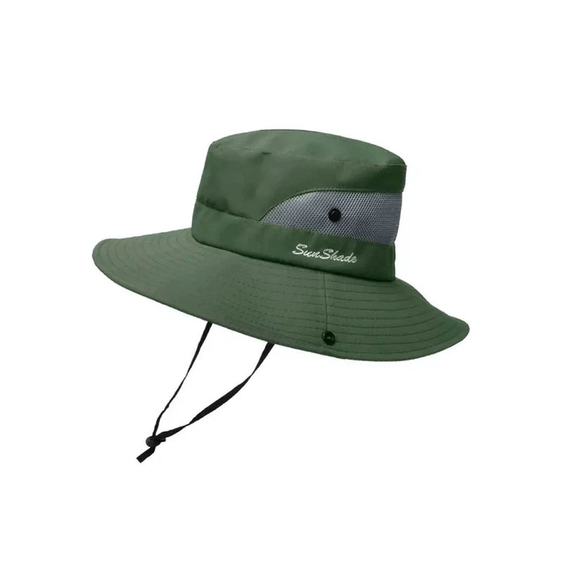 Chapéu de Sol Dobrável com Proteção UV 50+ [ÚLTIMO DIA COM FRETE GRÁTIS] Importe Go Verde 