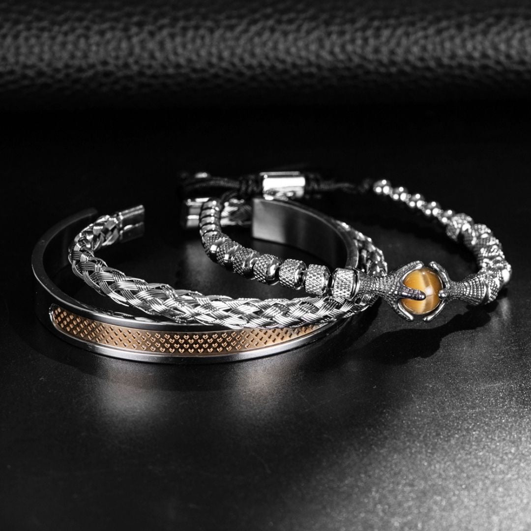 Conjunto Pulseiras de Luxo - Luxury Conjunto Pulseiras de Luxo - Acessórios Importe Go 