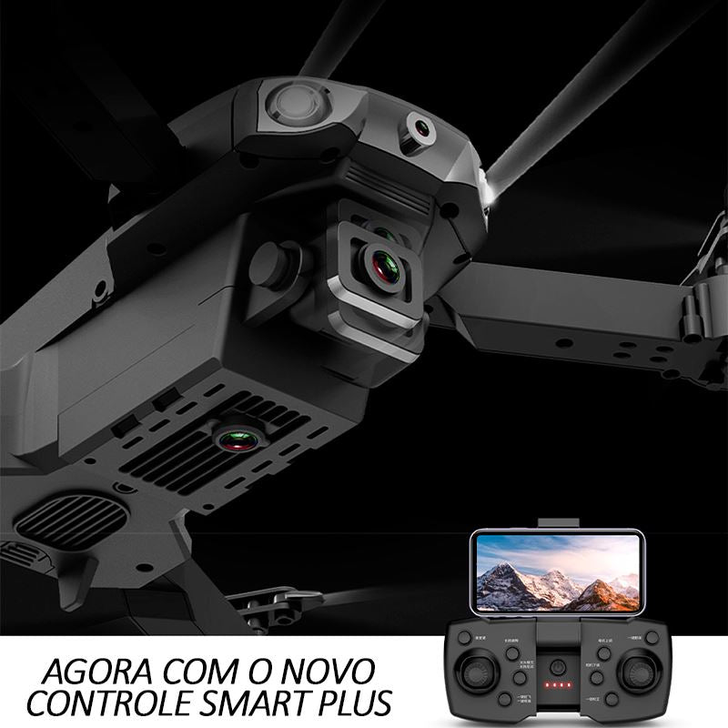 Drone Profissional Com Luz Noturna Câmera 4K Wifi / S820 P10-6 Importe Go 