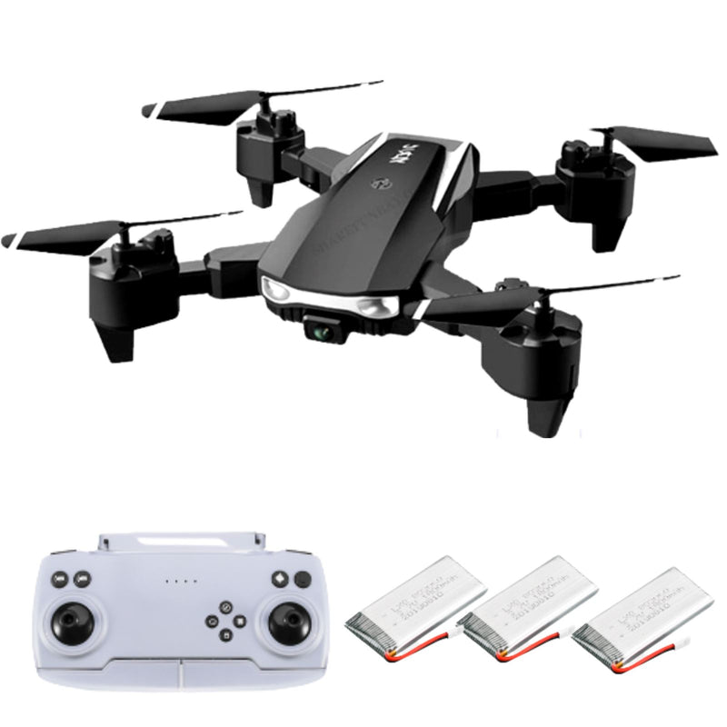 Drone Profissional de Câmera Dupla 4K HD Wifi Suporte Celular/ S90 P5-7 Importe Go 3 Baterias 