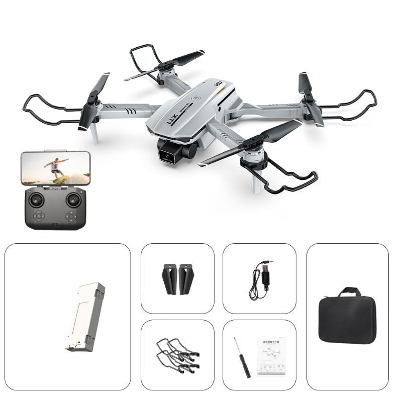 Drone Profissional Fpv com Câmera 4K FullHD WIfi / XT1 P10-4 Importe Go 1 Bateria de Lítio 