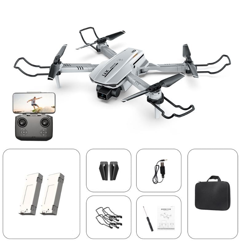 Drone Profissional Fpv com Câmera 4K FullHD WIfi / XT1 P10-4 Importe Go 2 Baterias de Lítio 