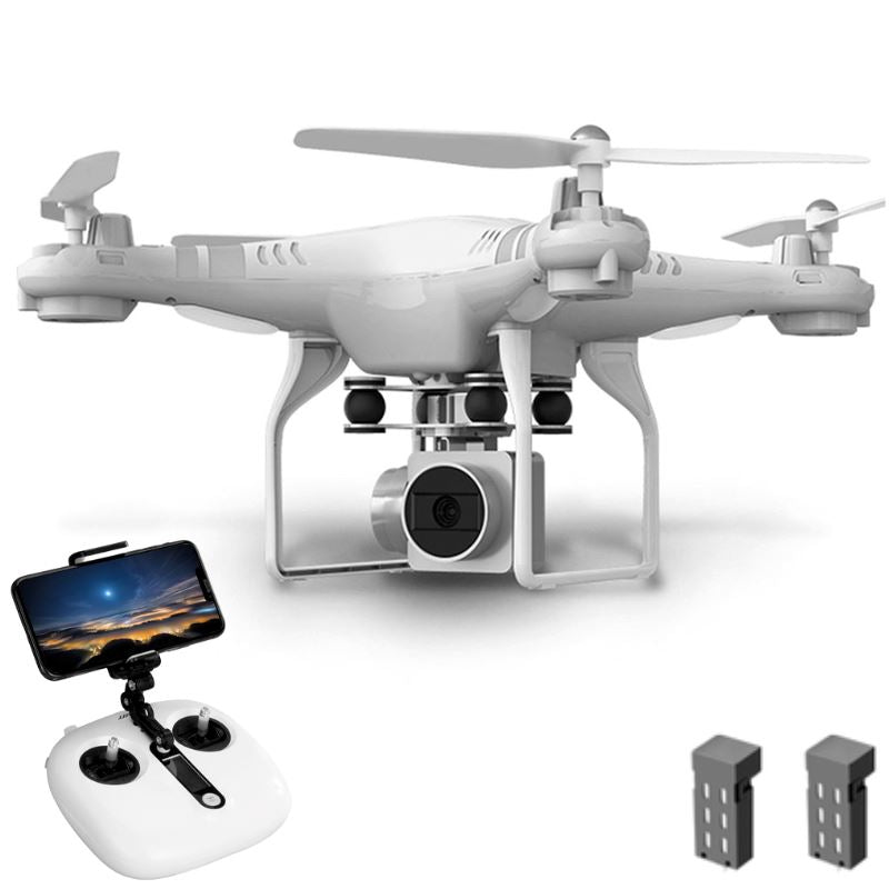 Drone Profissional Oregon com Câmera 4K FullHD GPS Wifi TB-1 Importe Go Branco 2 Baterias 